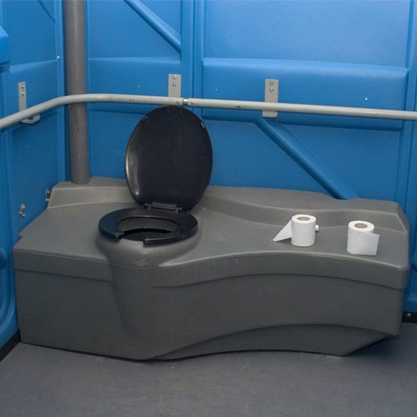 anyone can use an ada handicap portable restroom, but they are certainally designed to accommodate disabled individuals